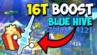 *16 TRILLION* Honeyday Blue Hive BOOST | Roblox Bee Swarm Simulator