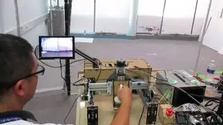 New Admittance Haptic Joystick Demonstration for Haptic Teleoperation of A Qadcopter Robot