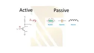 Difference between Active and Passive components. # 12