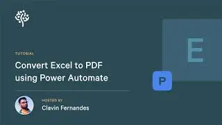 How to convert Excel to PDF using Power Automate