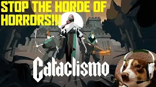 New Castle Builder/Defence game! Cataclismo Next fest demo gameplay Live Stream VOD