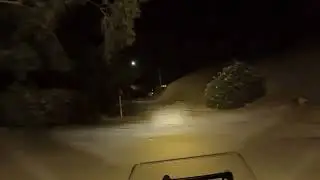 Testing the Cyclops Pegasus Lights in suburbia