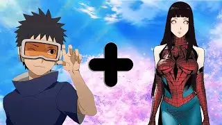 Naruto Characters in Spider-man mode