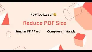 Compress PDF Without Losing Quality | Compress PDF In Seconds | No Signup | Online Free & Fast Tool