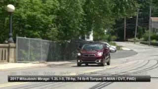 2017 Mitsubishi Mirage Test Drive