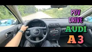 2001 Audi A3 [ 1.6  102 HP ] - POV Test Drive