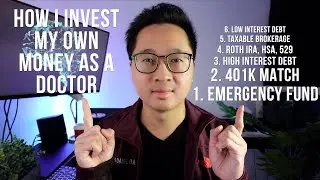 This Is How I Invest My Money as a Doctor // The Optimal Order To Invest