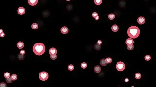 love Particles Overlay free Template - Adobe After Effects