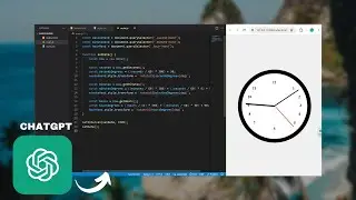 How to Build an Analog Clock with CHATGPT | HTML CSS and JavaScript | Tutorial by DR Programming