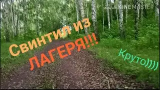 Свинтил из лагеря