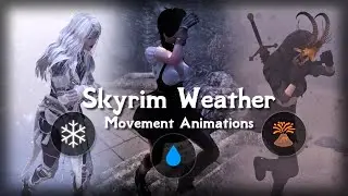 Skyrim now has weather movement animations