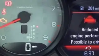 Launch VIII Porsche Check Engine Light Reset   Reduced Engine Performance Limp Mode CR PLUS