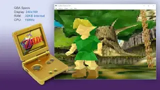 Zelda 3D Demake | Game Boy Advance