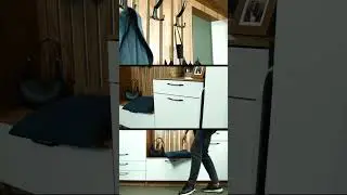 Прихожая Стиль в декоре Angel/Дуб Вотан  #виватмебель #прихожая #дизайнинтерьера  #b2b #бизнес