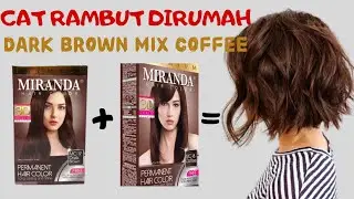 CAT RAMBUT WARNA COFFEE BROWN - MIRANDA HAIR COLORS