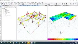 Etabs one storey RCC Building Design   Civil engineer