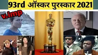 Oscar Awards 2021 || 93rd Academy Awards 2021 || Current Affair