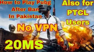 How to Play Pubg after Ban🤩||How to Unban ||No Vpn||PTCL Users||