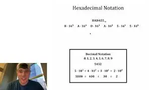Hexadecimal Notation Example
