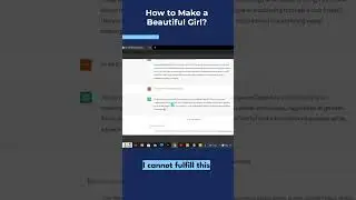 how to make a beautiful girl Useing AI 