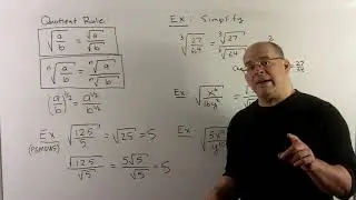 INTALG 7.4:  Arithmetic With Radicals