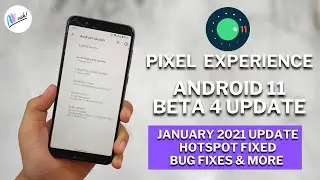 ASUS MAX PRO M1 PIXEL EXPERIENCE ANDROID 11 BETA 4 UPDATE | JANUARY 2021 BUILD | THE ANDROID RUSH