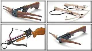 Wooden simple crossbow ta home unique design wood teerkamaan
