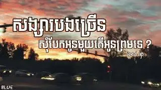 សង្សារបងច្រើនសុំបែកអូនមួយតើអូនព្រមទេ (sped up)