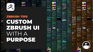 Creating a custom ZBrush UI that works
