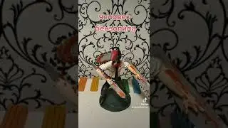 человек бензопила из пластилина