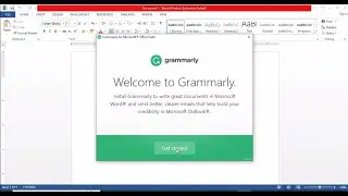 How to add Grammarly to your Microsoft Word
