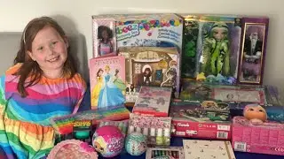 Alice’s 7th Birthday, opening presents, soft play and madness oh my!