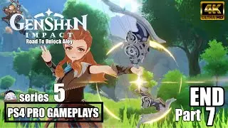 Genshin Impact Road To Unlock Aloy 4k Gameplay Part 7 series 5  END