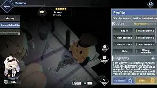 Azur Lane: Grozny L2D Skin [Bad Bunny Behind Bars] (Black Friday Akashi's Fire Sale 2021)
