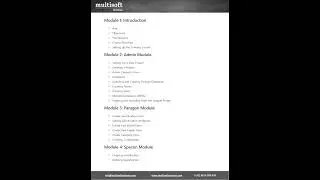 AVEVA E3D Admin Course Content | Multisoft Systems #e3d #admin