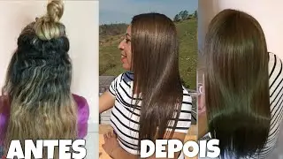 CASTANHO CLARO 5.0 - Prt 2 da transformação no cabelo da minha mãe ❤️