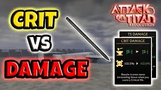 TS Crit vs Damage: Tested & Compared | AOTR