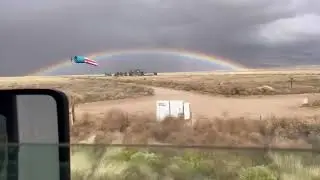 I CAPTURED THIS MAJESTIC RAINBOW🌈     THE MOST HIGH IS SO MIRACULOUS‼️