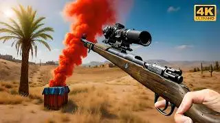 PUBG PC | Miramar Solo Sniper | 4K Ultra Graphics Gameplay (No Commentary)