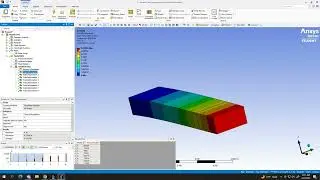 Beam Vibration Ansys Damped vs Undamped Cantilever Beam