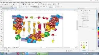 Tutorial how to use Artistic Media Tool Sprayer In CorelDraw X7