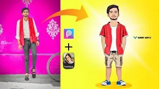 Miniature photo editing | Viral photo editing 2021 | Cartoon photo editing | 
