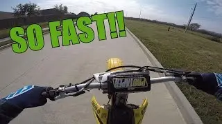BRUTAL Yamaha yz250f Acceleration!