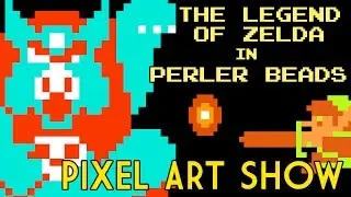 Perler Beads Tutorial: Legend of Zelda - Pixel Art Show