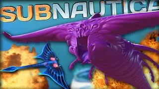 NEW Awesome Creature - Ghost Leviathan in Subnautica