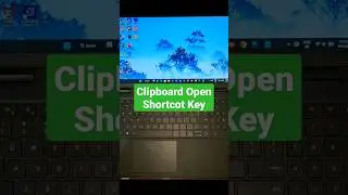 Laptop/PC Clipboard Open Shortcut Key #laptop #short #clipboard #youtubeshort