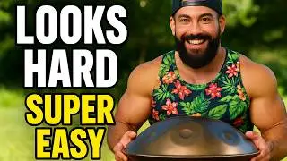 Easy Handpan Song That Sounds Advanced | Step by Step Tutorial 