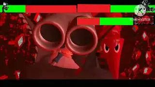 Mr. Puzzles vs. Mr. Wpnz & Toomp with Healthbars