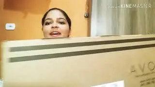 Abrindo caixa avon campanha 20 de 2018