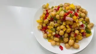 The Best High Protein Vegetarian Salad | Quick Salad Recipe